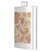 チンツペイズリーアンティークフローラルパターン フラスク (左)