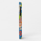 チンツポップ・アートのブルー Case-Mate iPhoneケース (裏面/左)