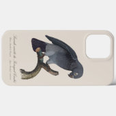 チンネエクロオウム、Psittacus Timneh Case-Mate iPhoneケース (裏面 (横))