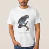 チンネエクロオウム、Psittacus Timneh Tシャツ (正面)