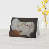 チンノテ日本のカード カード (黄色い花)