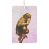 チンパおもしろいンジーベビー カーエアーフレッシュナー (裏面)