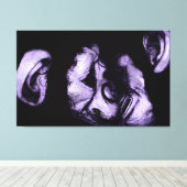 チンパキスをするンゼ キャンバスプリント (インサイチュ (ウッドフロア))