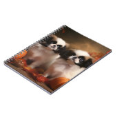 チンパピー日本の秋デライトカボチャ ノートブック (左側)