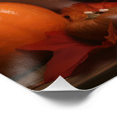 チンパピー日本の秋デライトカボチャ ポスター (コーナー)