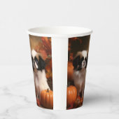 チンパピー日本の秋デライトカボチャ 紙コップ (右)