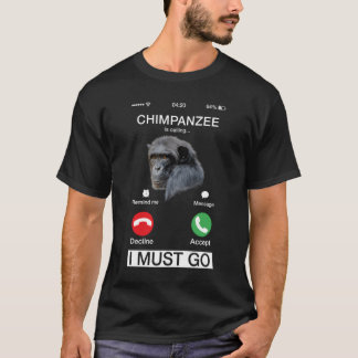 チンパンジーのノベルティグッズ Tシャツ