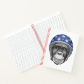 チンパンジーのバイク乗り ノートブック (内部)