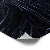 チンパンジーの強烈な視線 ポスター (角)