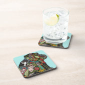 チンパンジーの愛空 コースター (右側)