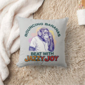 チンパンジーの聞き上手 クッション (ブランケット)