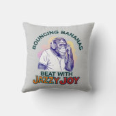 チンパンジーの聞き上手 クッション (裏面)