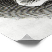 チンパンジーは失望し不機嫌 ポスター (角)