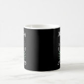 チンパンジーを愛するおばあちゃん コーヒーマグカップ (中央)