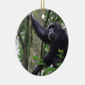 チンパンジーオーナメント セラミックオーナメント (右)