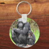 チンパンジーキーリング キーホルダー (正面)