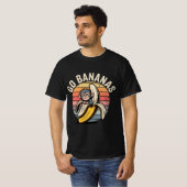 チンパンジーニ バナニーニ おもしろ オーバーサイズ Tシャツ (正面フル)