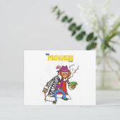 チンパンジー巨大 ポストカード (スタンド正面)