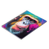 チンパンジー猿動物ディスカバリーアドベンチャー自然 ノートブック (左側)