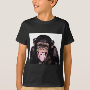 チンパンジー舌 Tシャツ
