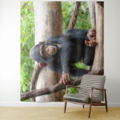チンパンジー001 タペストリー (インサイチュ)