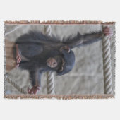 チンパンジー017 スローブランケット (正面)