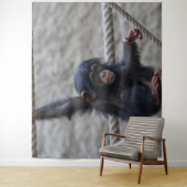 チンパンジー017 タペストリー (インサイチュ)