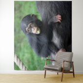 チンパンジー032 タペストリー (インサイチュ)