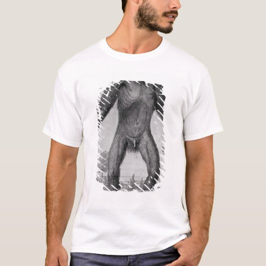 チンパンジー1699年 Tシャツ (正面)