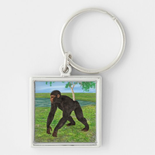 チンパンジー キーホルダー (正面)