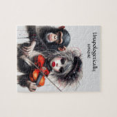 チンパンジー ジグソーパズル (横)