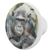 チンパンジー セラミックノブ (右)