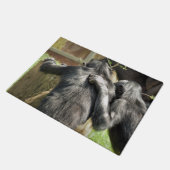 チンパンジー ドアマット (アングル)