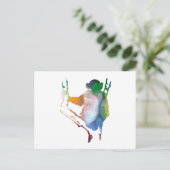 チンパンジー ポストカード (スタンド正面)