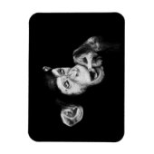 チンパンジー・ポートレート マグネット (縦)