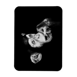 チンパンジー・ポートレート マグネット