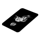 チンパンジー・ポートレート マグネット (左側)