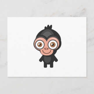 チンパンジー – マイコンサベーション公園 ポストカード