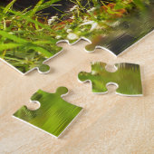 チンパンジー・モンキー。 ジグソーパズル (側面)