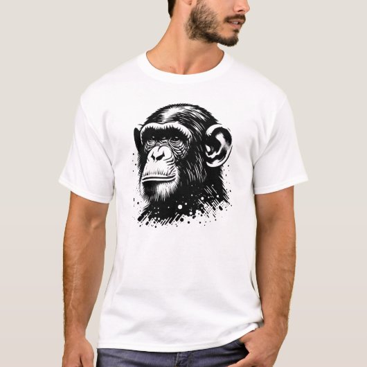チンパンジー Tシャツ (正面)