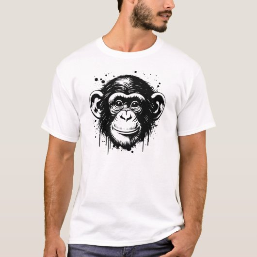 チンパンジー Tシャツ (正面)
