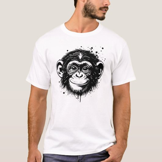 チンパンジー Tシャツ (正面)