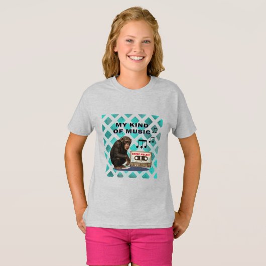 チンパンジー Tシャツ (正面フル)