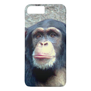チンパ独占的ンジーのアートワーク iPhone 8 PLUS/7 PLUSケース
