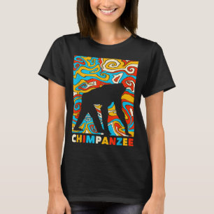 チンパ素晴らしンジーデザインモンキーコスチューム Tシャツ