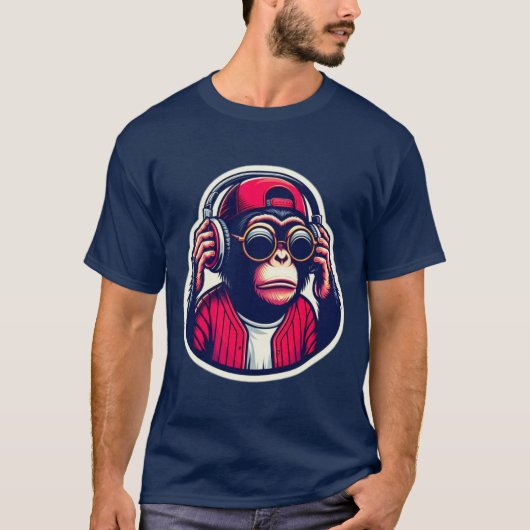 チンプインダハウス Tシャツ (正面)