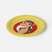 チンプマンガ紙プレート ペーパープレート (アングル)