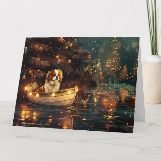 チン日本のクリスマスフェスティバル航海 カード (正面)