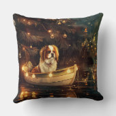 チン日本のクリスマスフェスティバル航海 クッション (裏面)