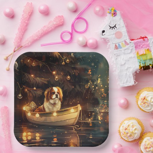 チン日本のクリスマスフェスティバル航海 ペーパープレート (パーティー)